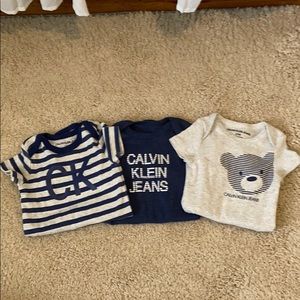 CK onesie bundle 6/9 months brand new!